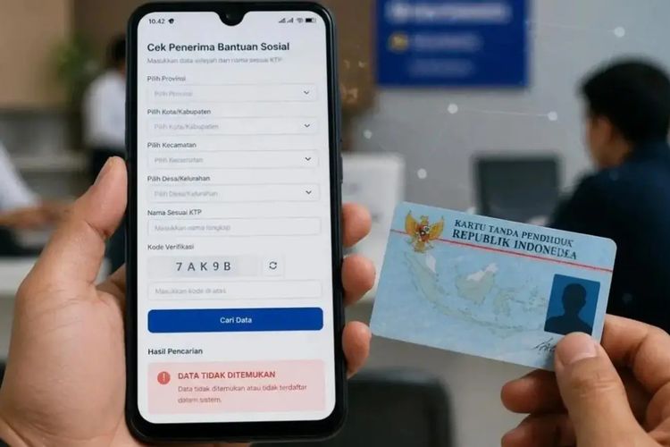Siapkan NIK KTP, Ini Cara Cek Penerima Bansos Oktober 2026 lewat HP