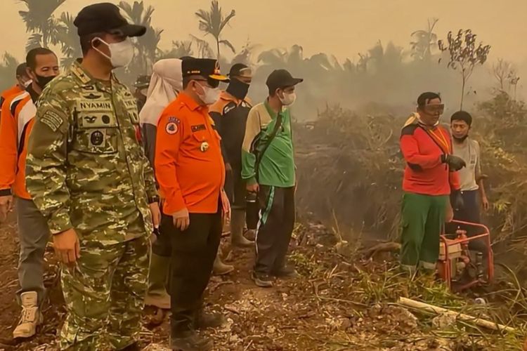 Karhutla Terus Meluas, Asap Makin Parah: Lahan Terbakar di Jambi Capai 4.363,86 Hektare, ISPU Sangat Tidak Sehat