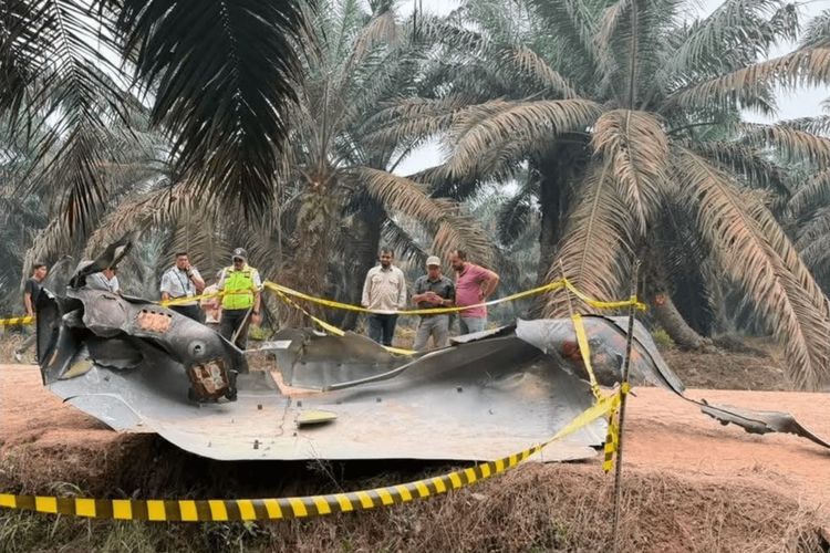 Serpihan Roket China Jatuh di Sampit, BRIN Ungkap Jejak Terakhirnya
