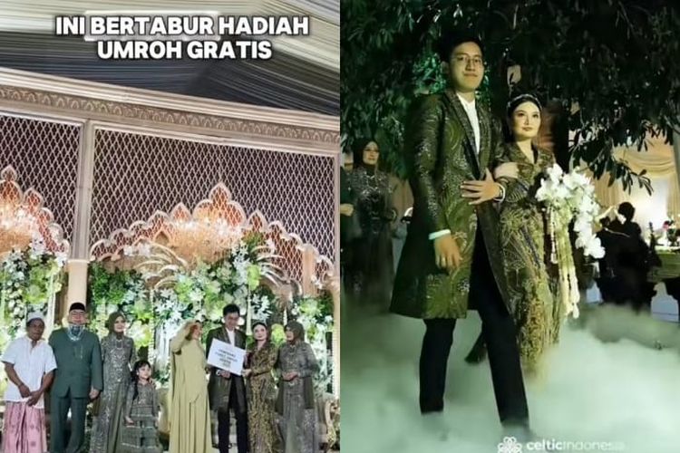 Viral! Pesta Pernikahan Mewah di Gresik Hadiahkan 13 Umroh Gratis 