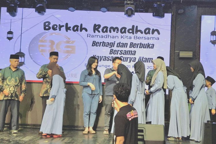 Berbagi Berkah di Bulan Ramadan, BG Kitchen and Lounge Buka Puasa Bersama dan Santuni Anak Yatim