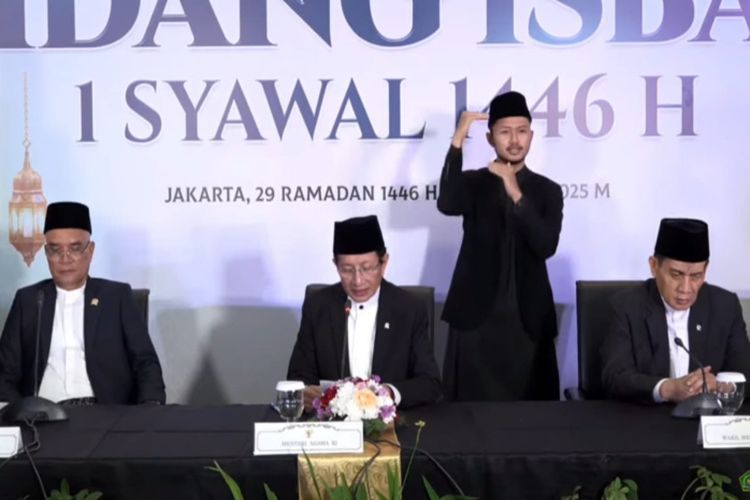 Hasil Sidang Isbat Kementerian Agama, 1 Syawal 1445 Hijriah Atau Hari Raya Idul Fitri Jatuh Pada 31 Maret 2025