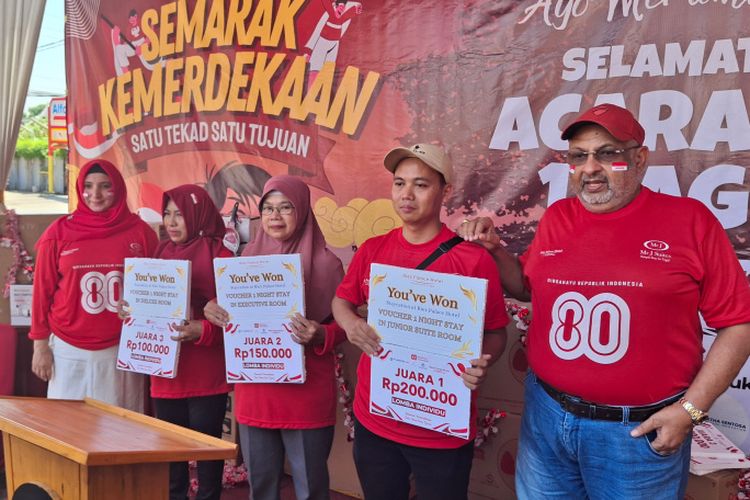Simbol Masa Sulit di HUT ke 80 Kemerdekaan Indonesia, PT Asaputex Jaya Gelar Lomba Menangis