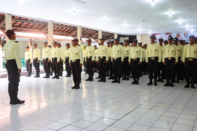 158 Calon Satpam Ikuti Diklat Gada Pratama Polda Jateng, Ditempa Jadi Pengaman Profesional dan Humanis