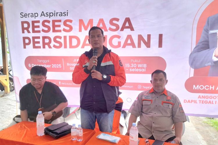 Mochamad Ali Mashuri Gunakan Reses DPRD Kota Tegal untuk Evaluasi Aspirasi Warga