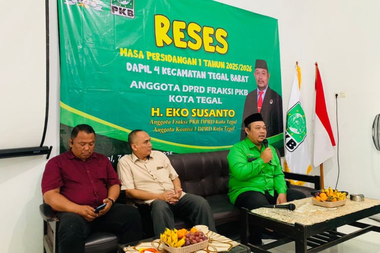 Reses DPRD Kota Tegal di Tegalsari, Eko Susanto Soroti Pelayanan dan Infrastruktur