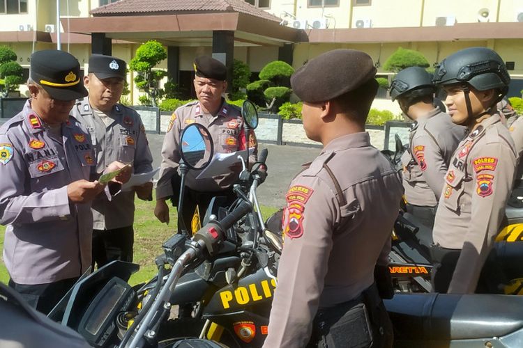 Jelang Operasi Lilin Candi 2025, Polres Tegal Kota Cek Kesiapan Armada 