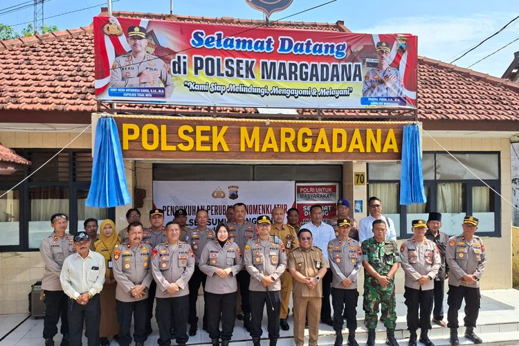 Resmi Berganti Nama, Polsek Margadana Siap Hadir Lebih Humanis Layani Warga Kota Tegal