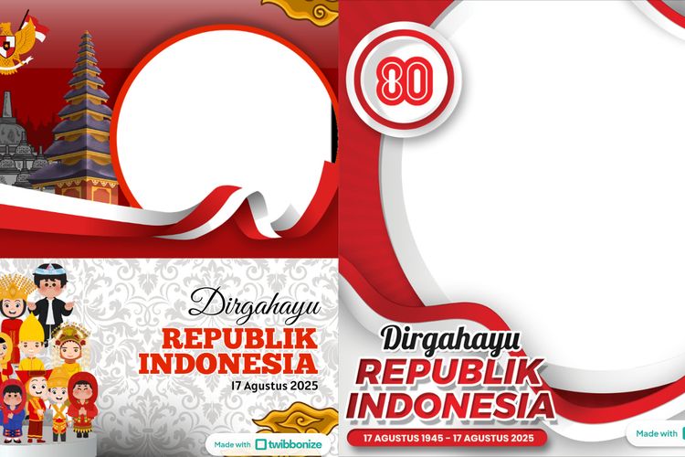40 Link Twibbon HUT RI Ke 80 Gratis! Sebarkan Suka Cita Kemerdekaan ke Seluruh Penjuru Negeri