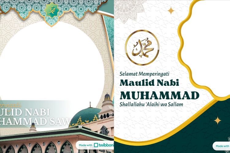 35 Twibbon Maulid Nabi 1447 H Gratis, Unggah Hari Ini! Tunjukkan Rasa Cinta kepada Rasulullah SAW 