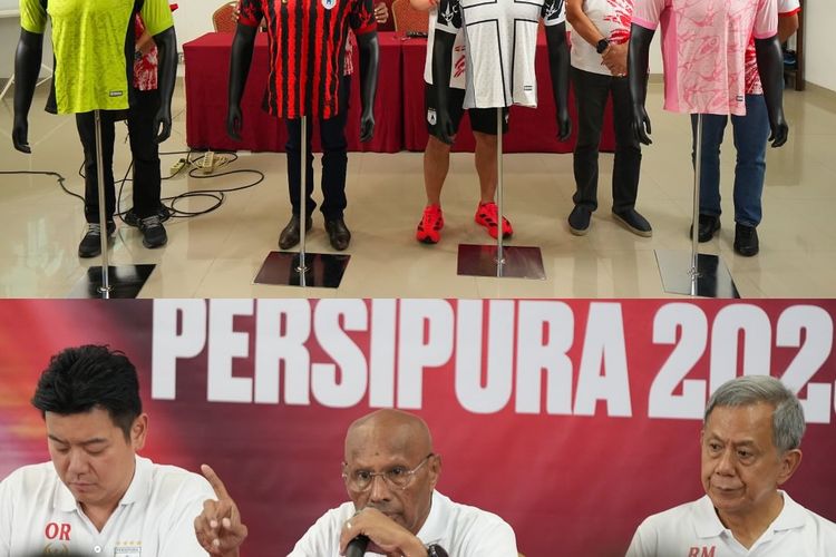 Persipura Luncurkan Jersey Baru Dengan Simbol Adat Papua