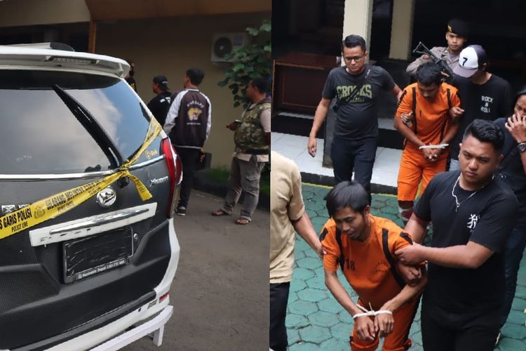 Pelaku Meninggalnya Driver Taksi Online dengan Tangan Hingga Muka Terikat Lakban di Depan Indomaret Terungkap
