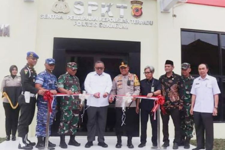 2 Gedung Baru di Polres Sukabumi Bisa Jadi Tempat Nongkrong 