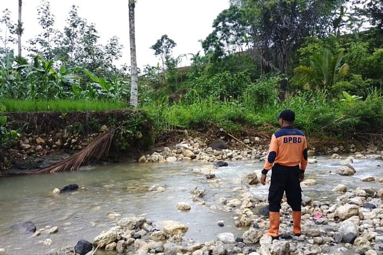 Bendungan Irigasi Jebol 100 HA Areal Pertanian di Jampang Tengah Berpotensi Terancam Kekeringan