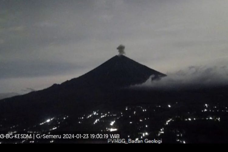 Erupsi Terkini Gunung Ibu dan Gunung Semeru