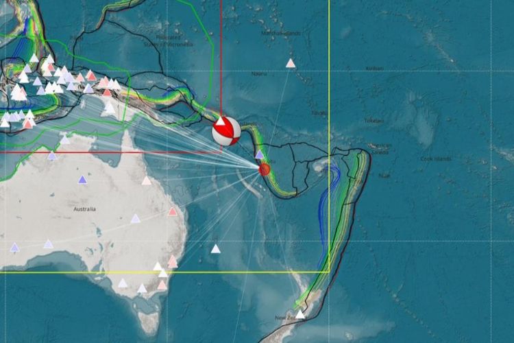Gempa M6,5 di Kepulauan Vanuatu Tidak Berdampak ke Indonesia 