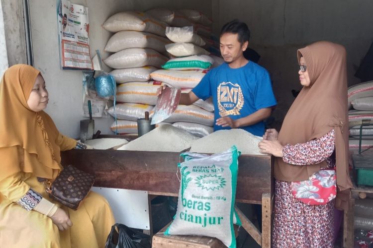 Harga Beras di Sukabumi Melonjak Naik Pasca Pemilu 2024
