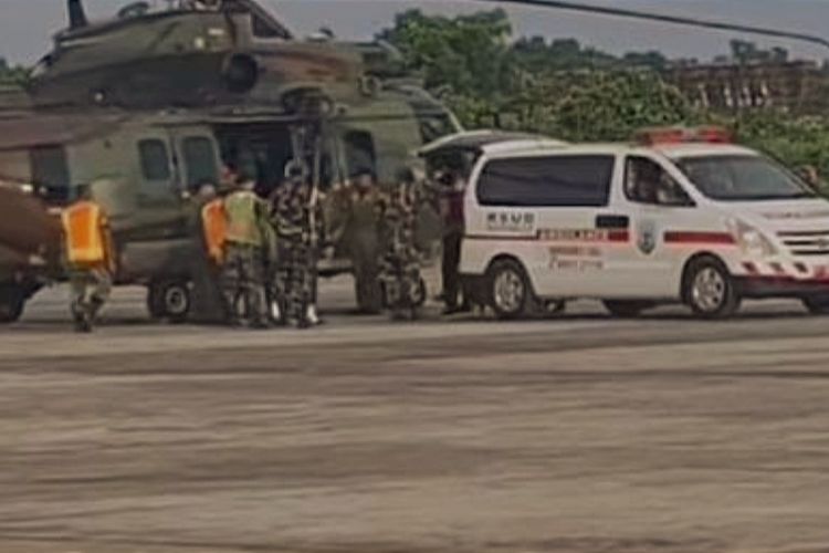 Evakuasi Pesawat Smart Air Jatuh di Kalimantan Utara Pilot Berhasil Selamat