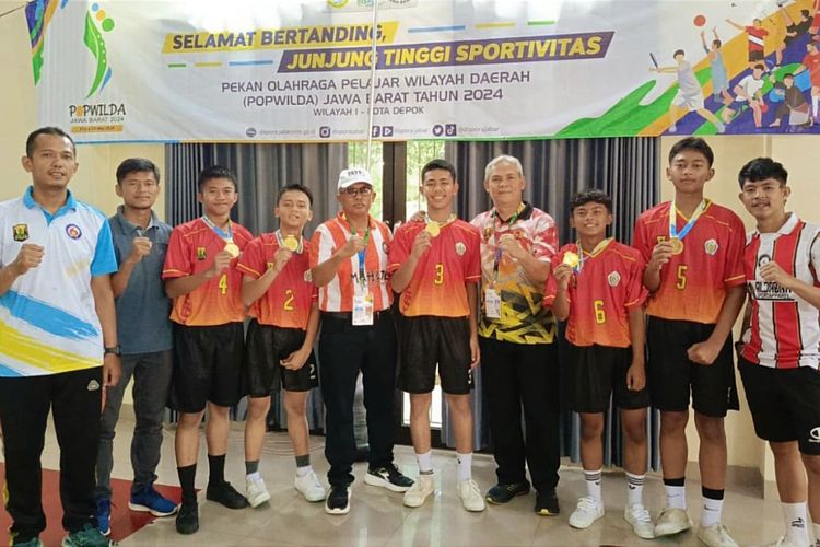 Sabet 20 Medali Kabupaten Sukabumi Peringkat 2 Popwilda Jawa Barat