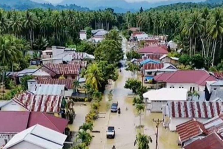 Banjir Rendam 154 Rumah Warga Parigi Moutong Sulawesi Tengah