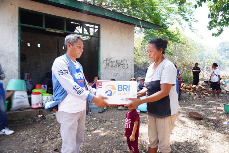 BRI Peduli Gerak Cepat Bantu Korban Terdampak Erupsi Gunung Lewotobi Laki-Laki