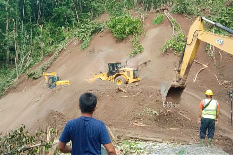 3 Hari Akses Jalan Bagbagan - Kiaradua Tertutup Longsor, Kondisi Terkini