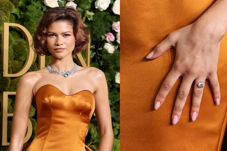 Cincin Berlian Bersinar, Tom Holland dan Zendaya Resmi Bertunangan