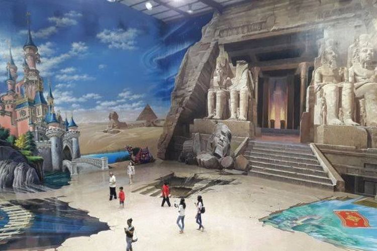 Amazing Art World Bandung Jelajahi Dunia Fantasi Instagramable