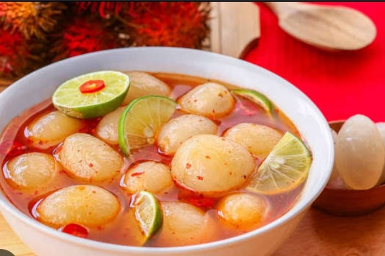 Masak Mudah Hari Ini: Resep Asinan Rambutan, Camilan Pedas Manis yang Bikin Nagih