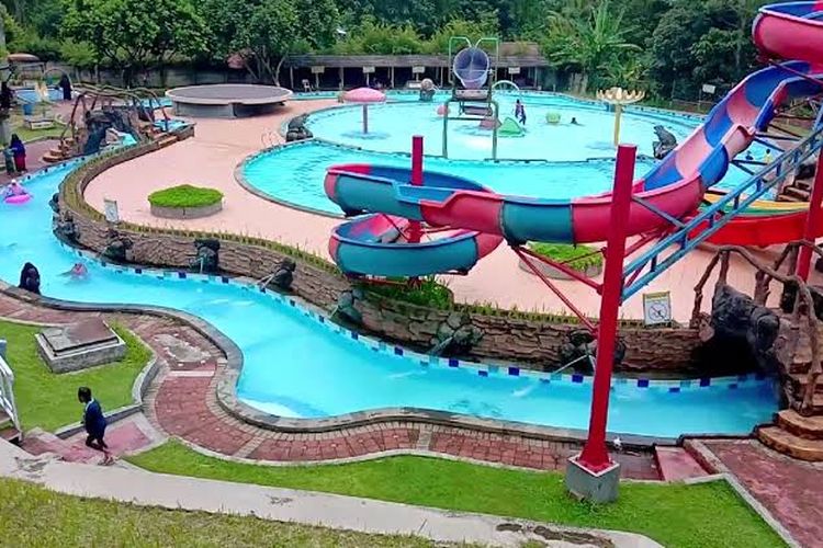 Keseruan Cibaling Happy Land, Ada Kolam Renang Hingga Wahana Ekstrim