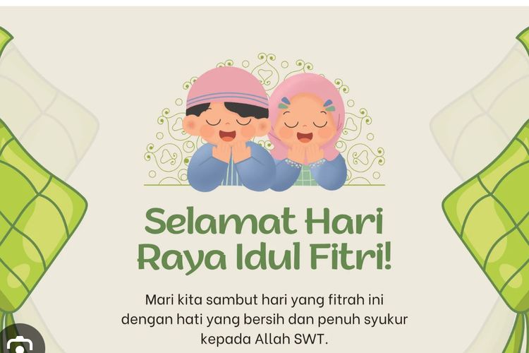 Sambut Lebaran 2025 dengan 18 Ucapan Idulfitri Penuh Makna, Pererat Silaturahmi!