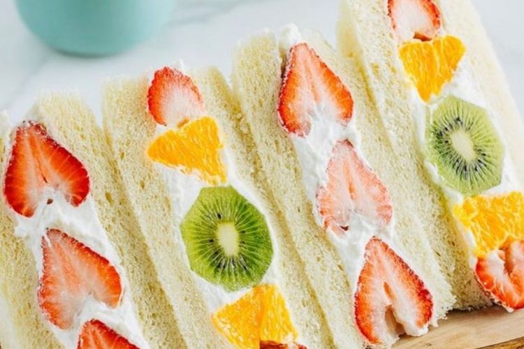 Resep Membuat Fruit Sando Viral, Tampilan Mewah dengan Rasa Bintang Lima
