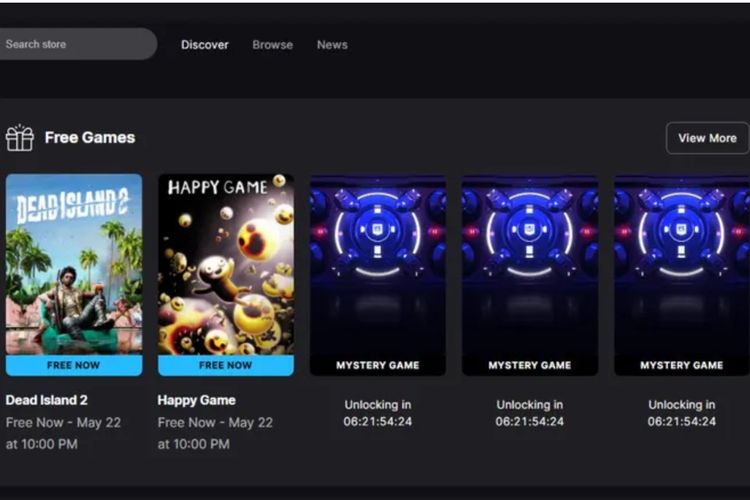 Jangan Sampai Ketinggalan! Ini 2 Game Gratis Epic Games Hingga 22 Mei