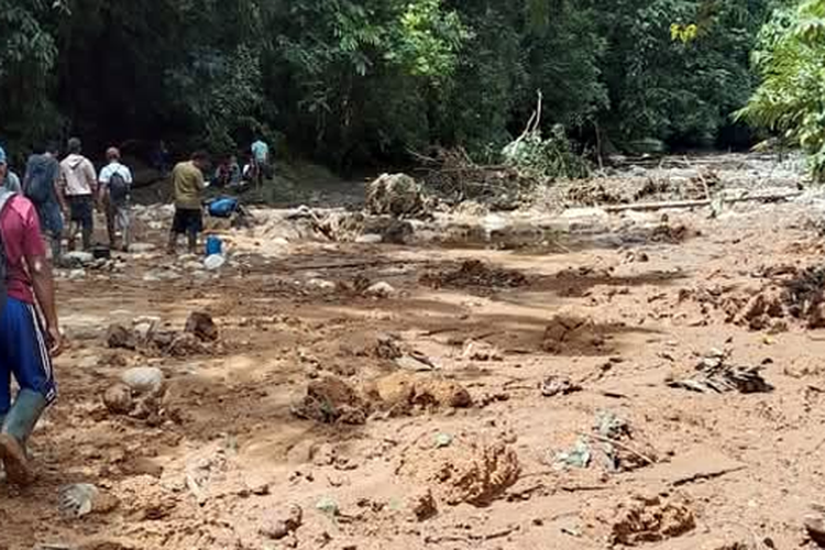 5 Warga Tertimbun Longsor Parigi Moutong Masih Dalam Pencarian, Proses Evakuasi Terkendala Akses