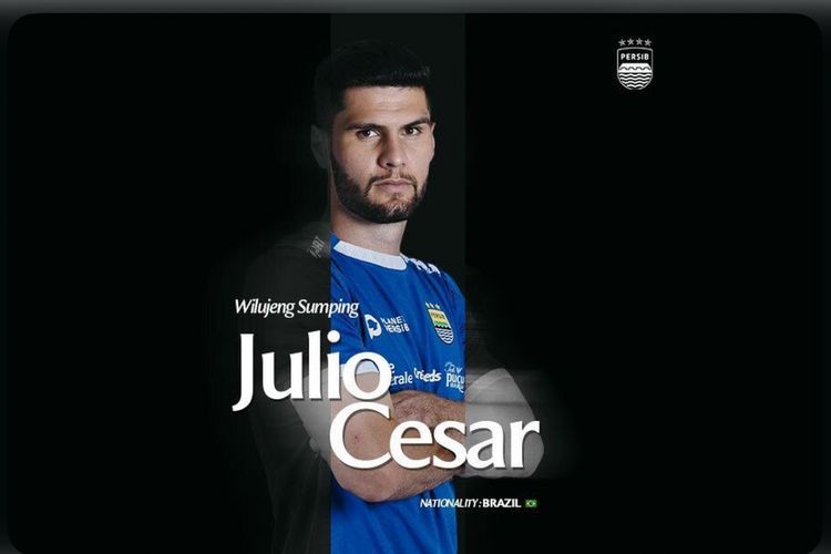 Sosok Julio Cesar, Bek Jangkung Brasil yang Siap Jadi Tembok Kokoh Persib
