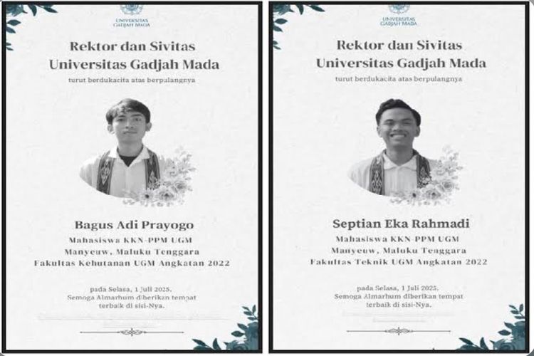 Kronologi Tewasnya Mahasiswa KKN UGM dalam Insiden Longboat Terbalik di Maluku