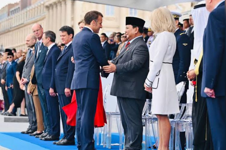 Prabowo di Bastille Day: Mengukuhkan Persahabatan Indonesia-Prancis