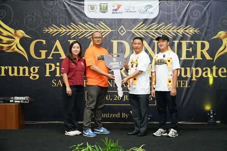 Lomba Kicau Burung Piala DPRD Kabupaten Sukabumi 2025, Andreas : Jadi Magnet Wisata