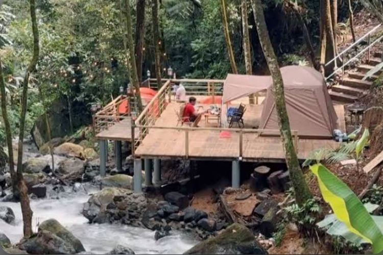 Awi Langit Campsite, Nikmati Ketenangan Camping di Tepi Sungai Ciwidey