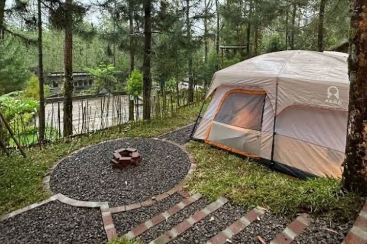 Green Hill Park Ciwidey, Penginapan Kabin Unik di Tengah Sejuknya Hutan Pinus