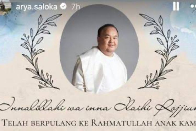 Opi Bachtiar Berpulang, Arya Saloka dan Senyorita Esperanza Turut Kehilangan