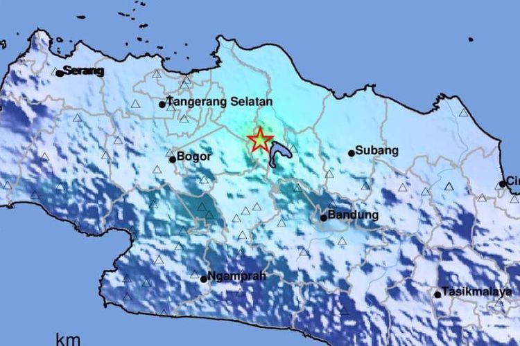 Update Gempabumi Terkini Karawang Terjadi Gempa Susulan