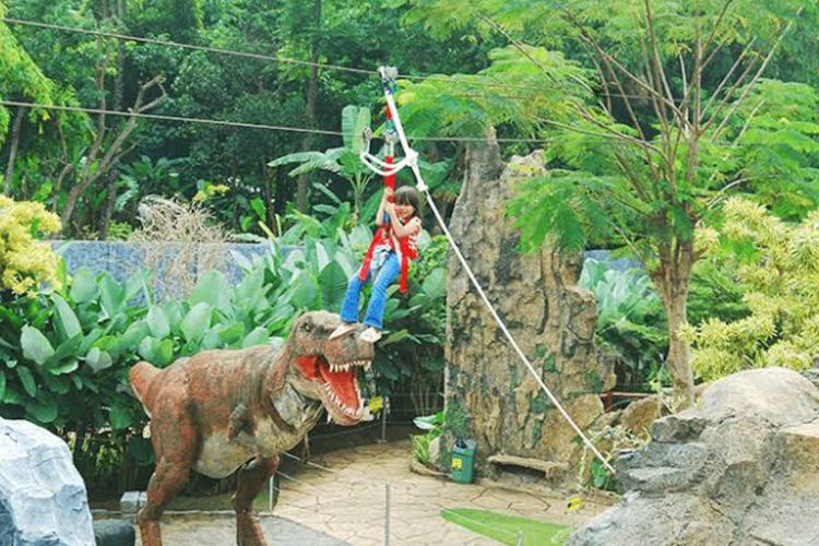 Garut Dinoland: Wisata Edukasi dan Hiburan Bertema Dinosaurus di Kaki Gunung Guntur