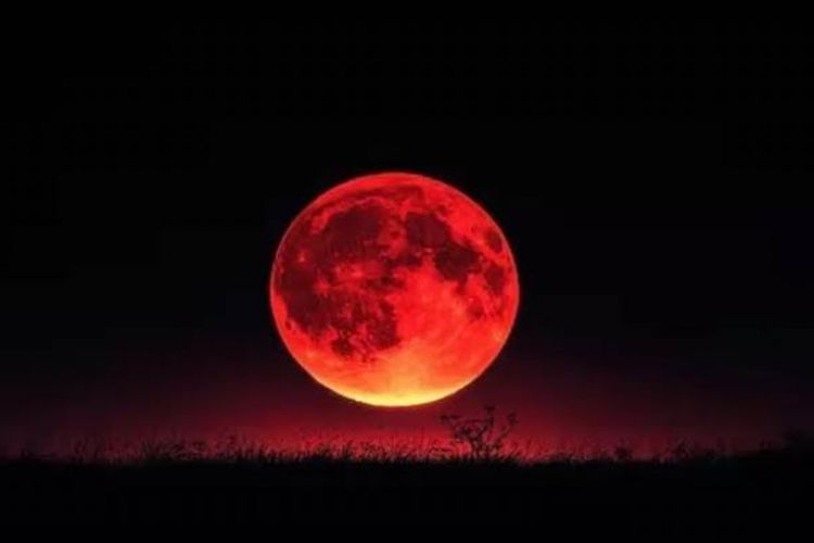 Langit Indonesia Akan Diselimuti Blood Moon, Catat Jadwal dan Lokasinya!