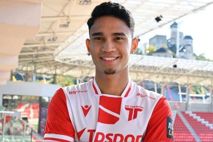 Meski Kena Omel Rekan Setim, Debut Marselino di AS Trencin Tetap Bersinar
