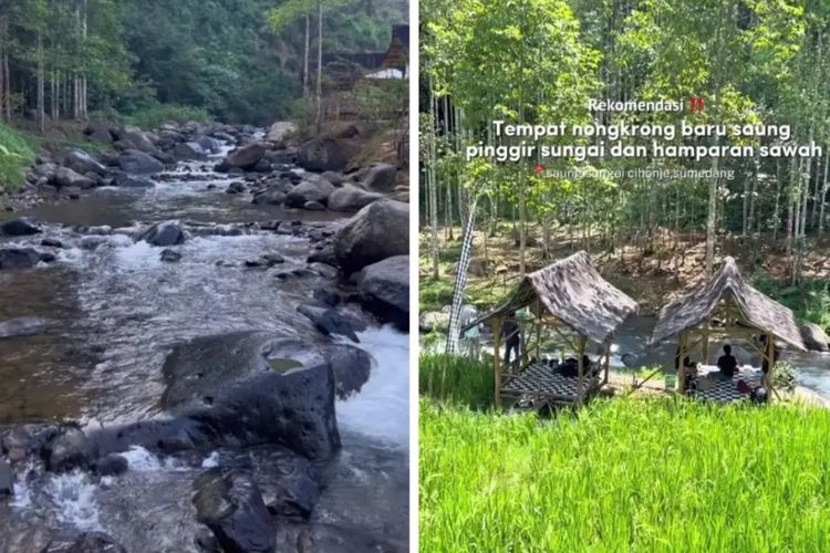 Hidden Gem di Sumedang: Saung Sungai Cihonje, Surga Kecil di Tengah Sawah