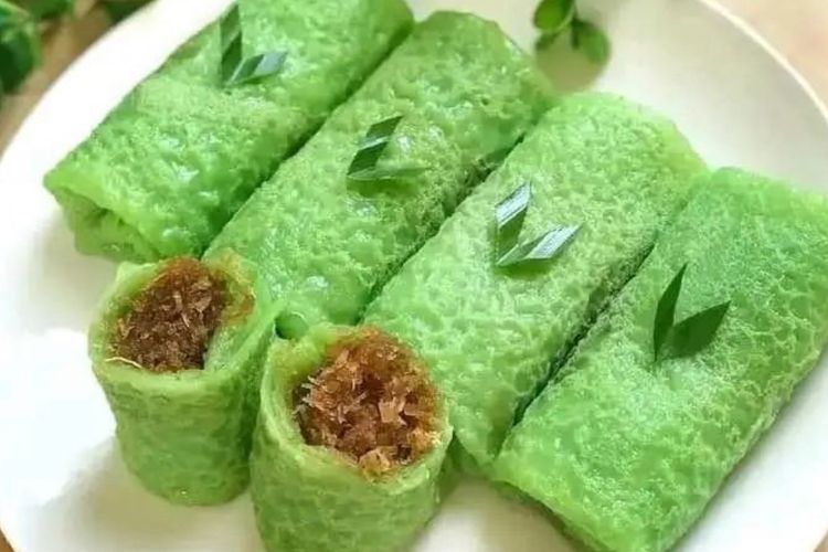 Resep Ekonomis Dadar Gulung Isi Kelapa Tanpa Telur, Cocok Jadi Cemilan Manis