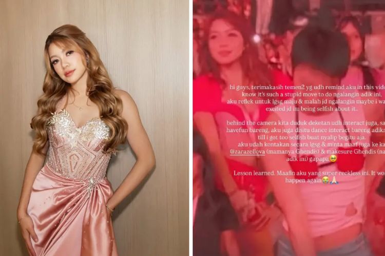 Regina Phoenix Respons Kritik Usai Menghalangi Anak Kecil di Konser BLACKPINK