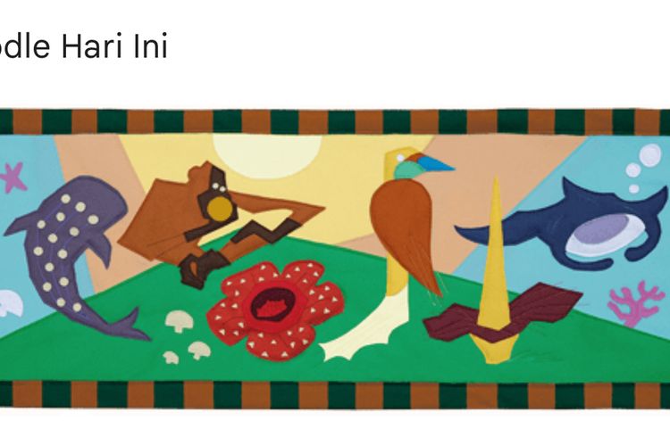 Jadi Google Doodle Hari Ini, Berikut Sejarah Hari Cinta Puspa dan Satwa Nasional