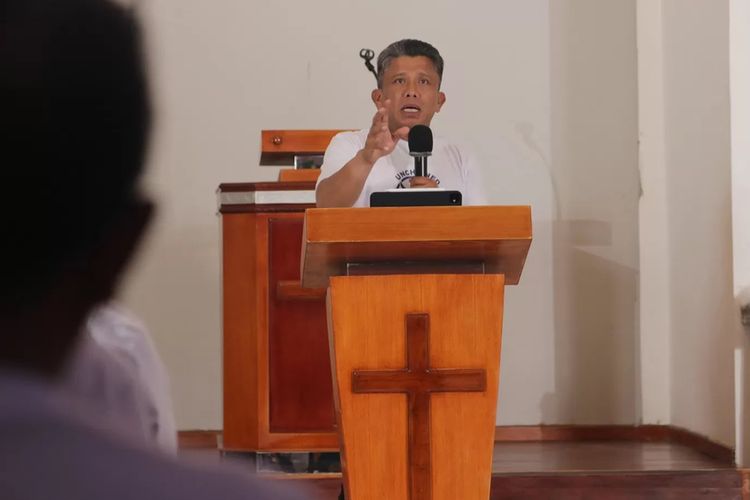 Jadi Panitia Natal Bersama, Ferdy Sambo Beri Khotbah di Gereja Lapas Cibinong